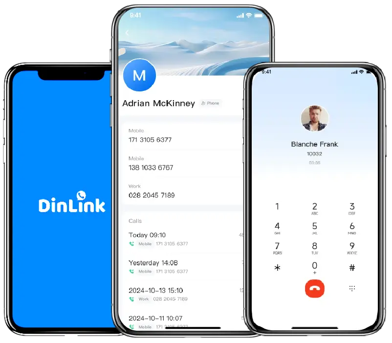 DinLink Softphone Application in Dubai