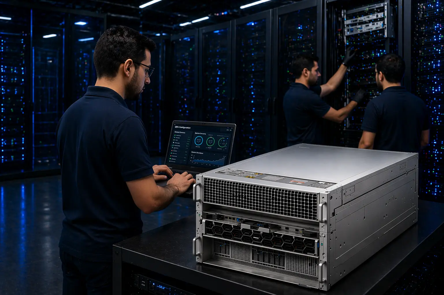 Poweredge Xe9780 Rear Dell PowerEdge XE9780 AI Server | Logixer Dubai, UAE