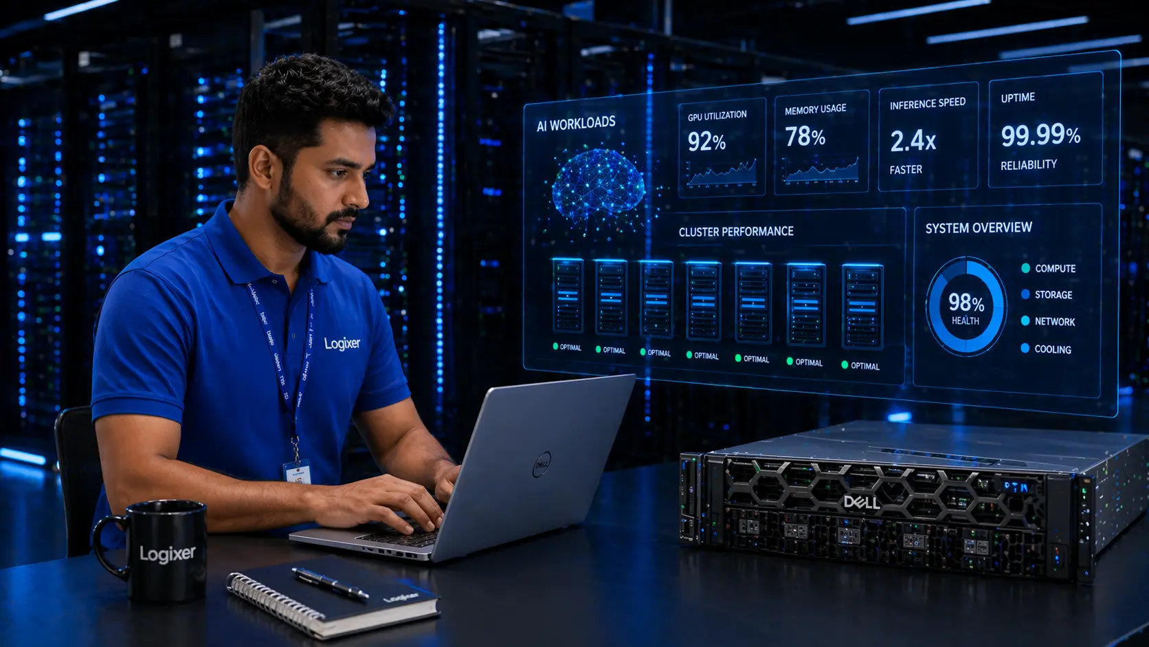 Dell PowerEdge R760xa AI Server Deployment & Support in UAE