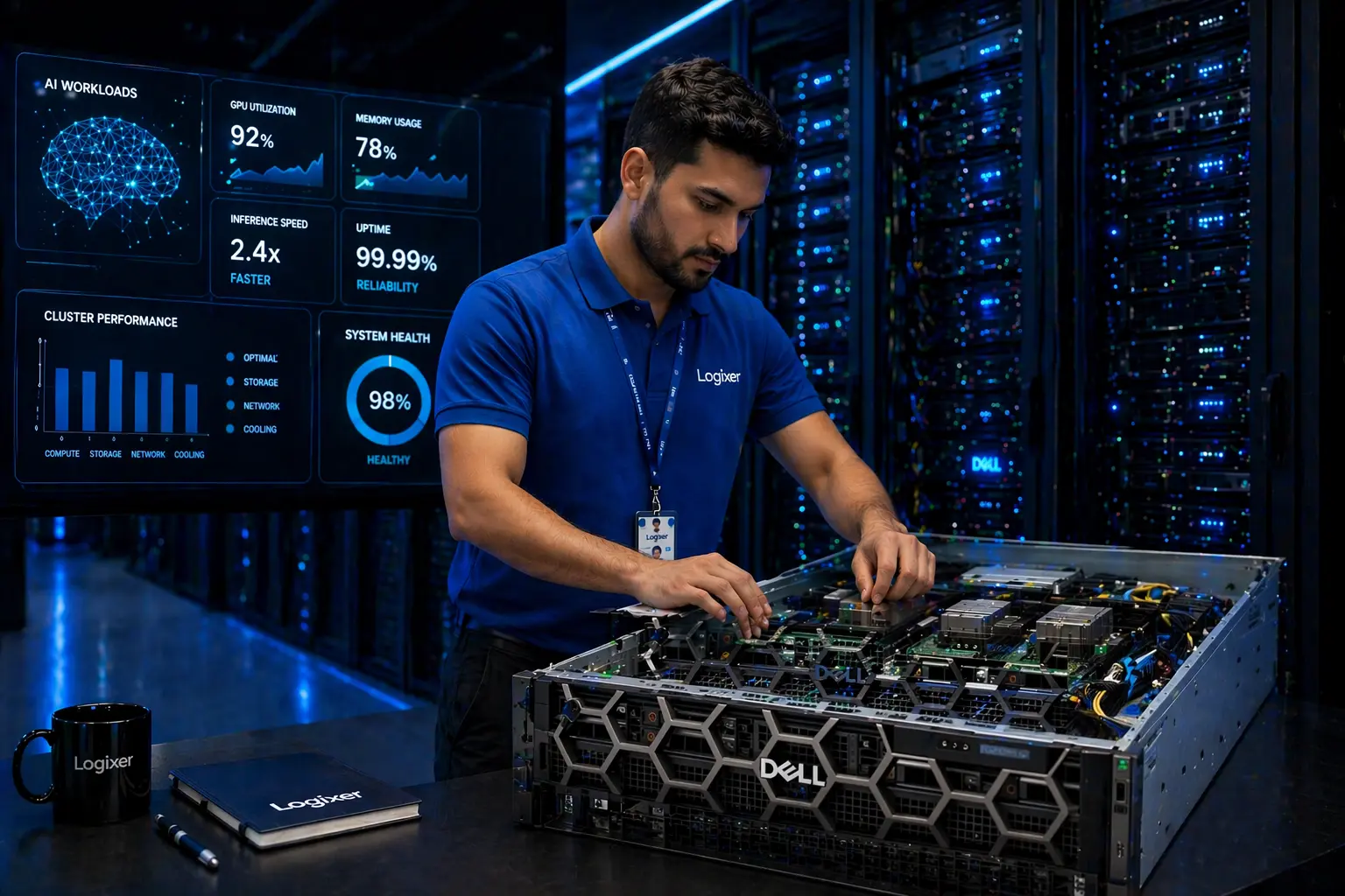 Dell PowerEdge XE9680 AI Server  Deployment & Support in UAE