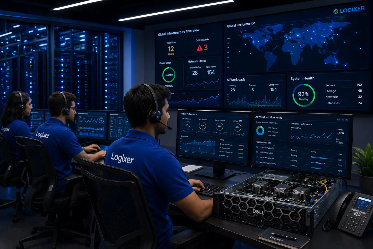 Dell PowerEdge XE8640 AI Server Deployment & Support in UAE