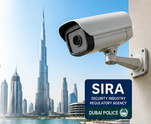 SIRA-Approved CCTV Installation in Dubai