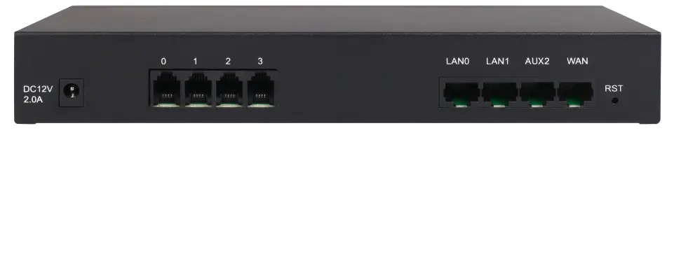 Dinstar DAG1000-4O 4 * FXO Analog VoIP  Gateway Supplier in Dubai