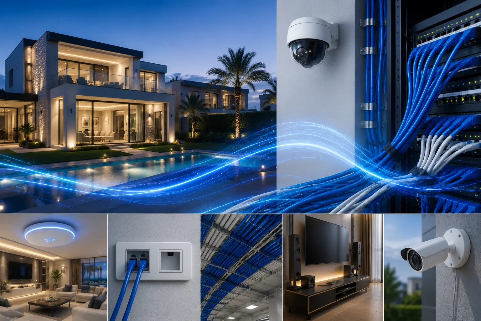 Smart Villa Cabling Solutions in Dubai