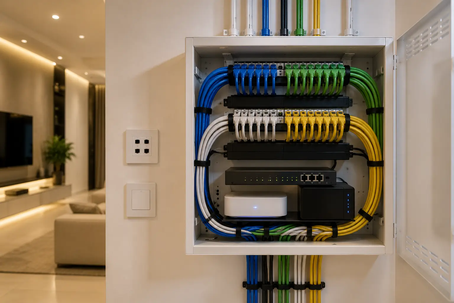 villa cabling dubai