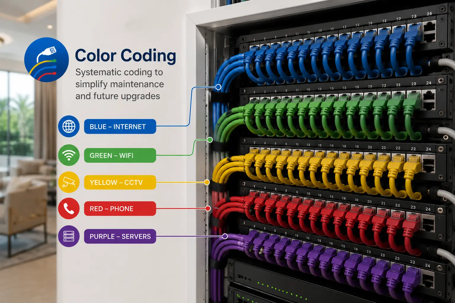 villa cabling dubai