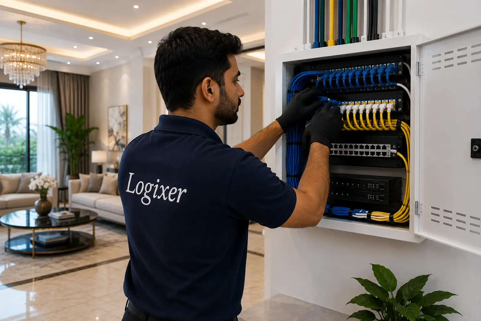 villa cabling dubai