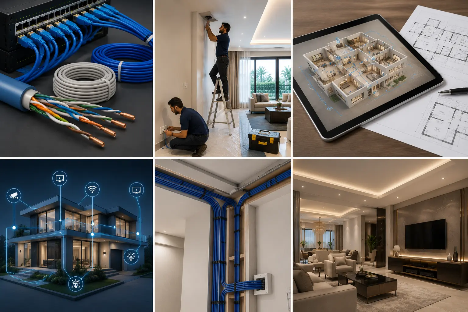 villa cabling services dubai