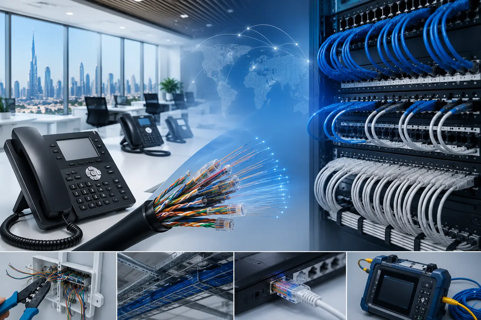 Next-Generation Telephone Cabling Solutions in Dubai