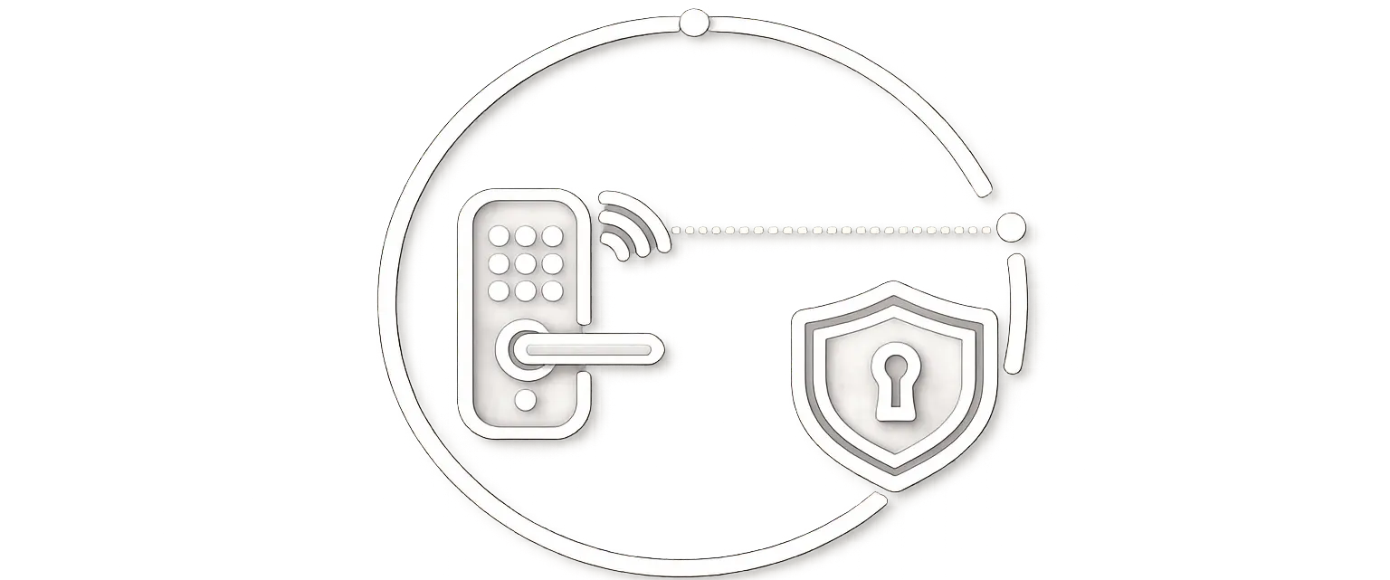 Smart door locks and access control