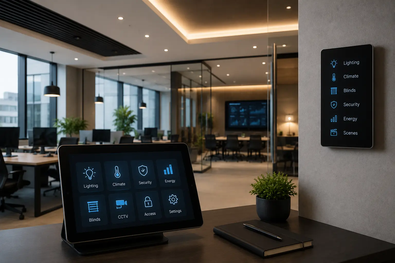Commercial building automation solutions