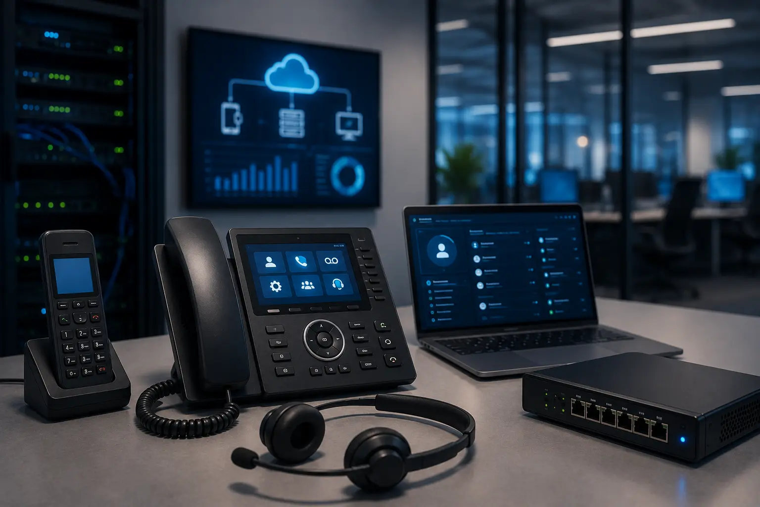 Telephony and VoIP support 