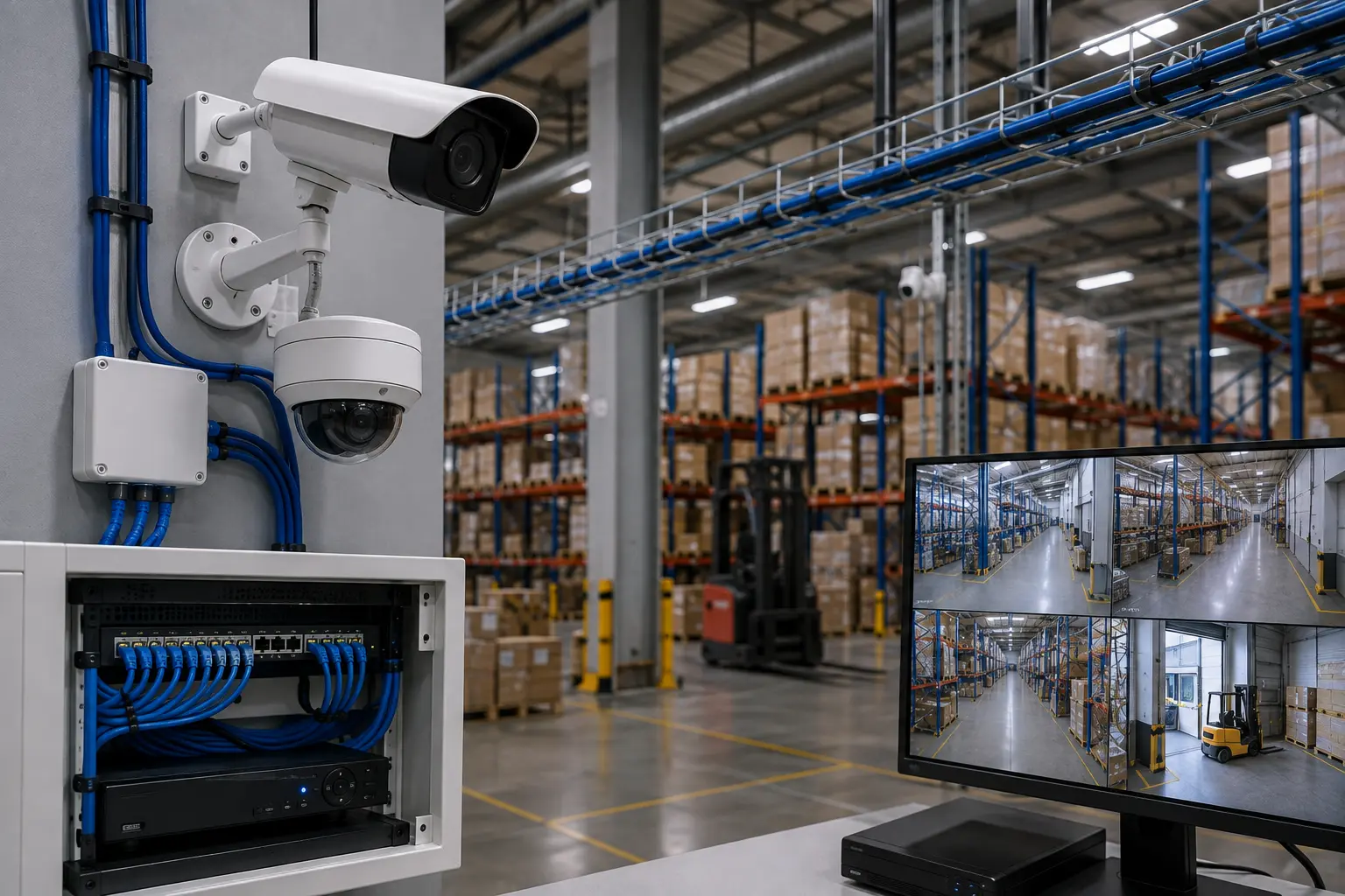 Warehouse Cabling Solutions in Dubai