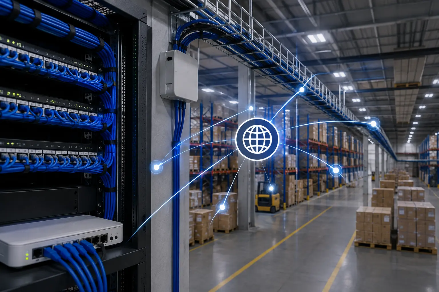 Warehouse Cabling Solutions in Dubai