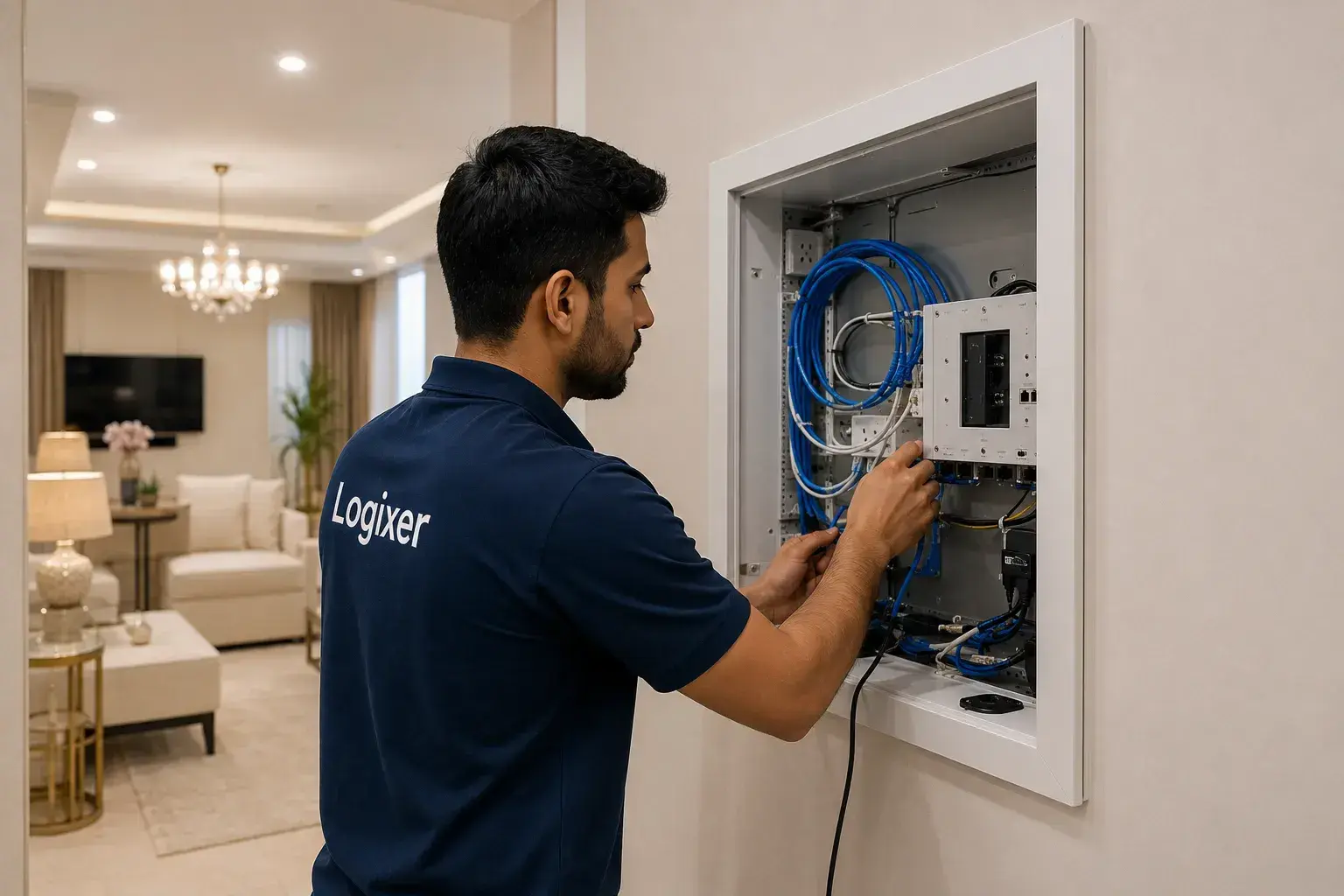 villa cabling dubai