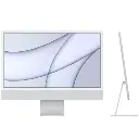 Apple iMac 24-inch 2021-M1,256GB,8GB RAM,English KB, Silver MGTF3 