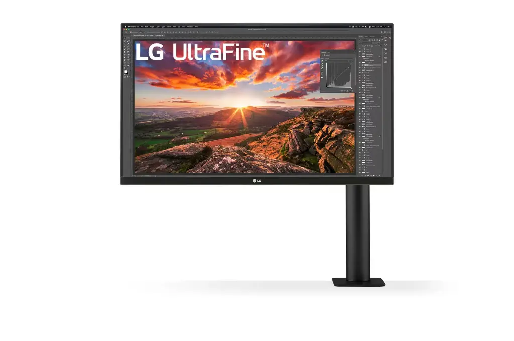 27UN880-B, LG 27 (68.58cm) UHD 4K Ergo IPS Monitor with USB Type-C™