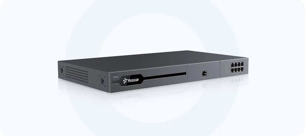 Yeastar Telephone System P550 Private Branch Exchange (PBX) System 50 User IP PBX