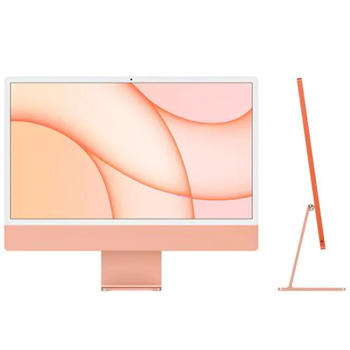 Apple iMac 24-inch 2021-M1,8 Core CPU,8 Core GPU,512GB,8GB RAM,English KB, Orange Z133