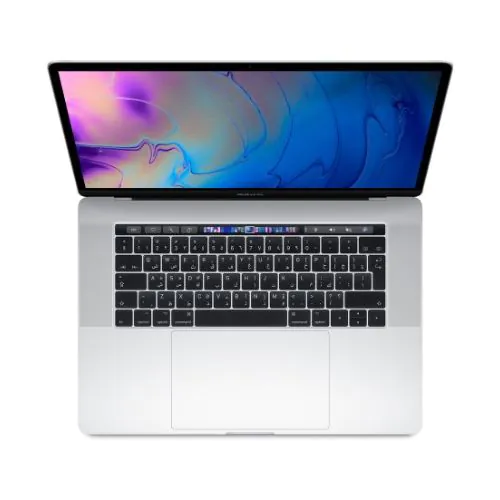 Apple MacBook Pro MR972 -15inch 8th Gen Core i7 512GB 16GB RAM 2.6GHz 6-Core Processor -Silver -English keyboard 