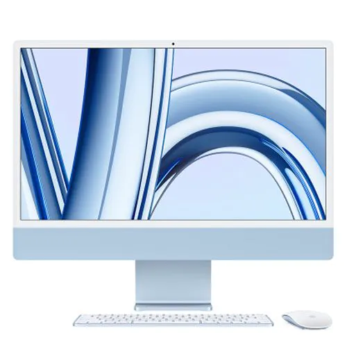 iMac 24-inch M3 Chip 2TB 16GB RAM English Keyboard - Blue