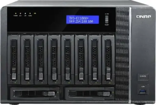 QNAP TVS-EC1080-i3-8G 10 Bay Edge Cloud Turbo vNAS..|