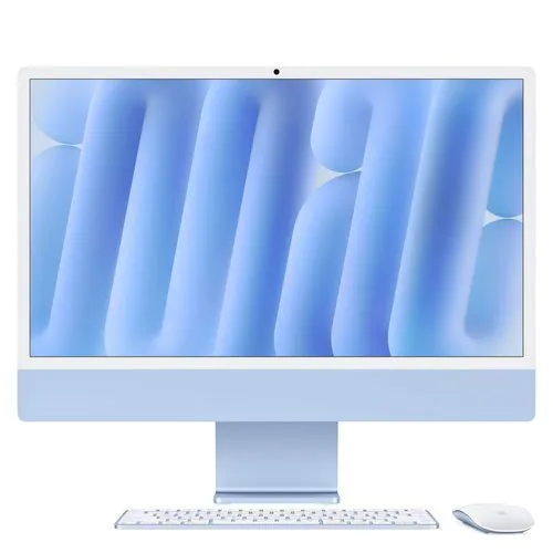 iMac 24-inch M4 Chip 1TB SSD 24GB RAM with 8-C CPU 8-C GPU English Keyboard - Blue