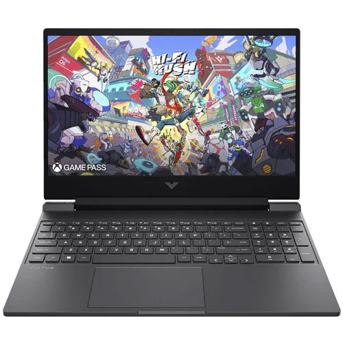 HP Victus 15-fb2000nr Gaming Laptop - 15.6-inch, AMD Ryzen 7-8845HS, 1TB SSD, 16GB RAM, English Keyboard, Win11 - Mica Silver